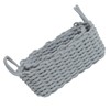 Cotton Rope Storage Basket Hand Knitting Nordic Style Desktop Storage