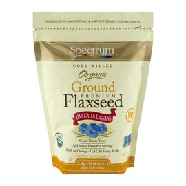 Spectrum Cold Milled Organic Ground Premium Flaxseed, 14 ounce (Pack of 2)