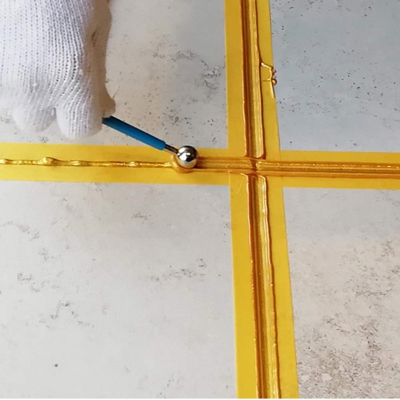 Caulking Tool Kit,Caulk FinishingToolsTile Floor Joint Repair Kit for Bathroom