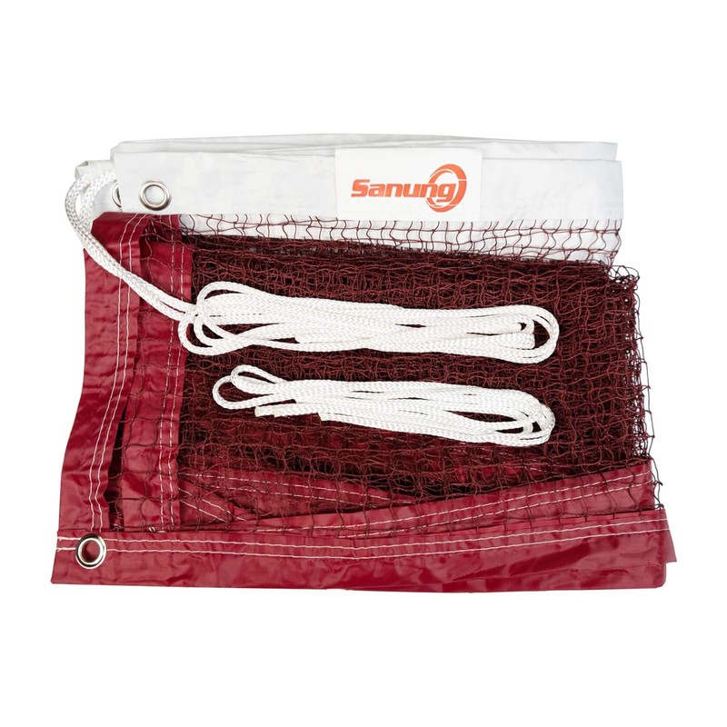 Sanung Badminton Net, International Standard Size, Adjustable, Portable, Badminton Net,