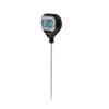 Polder Pivoting Screen Instant Read Thermometer, Black