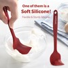 Wanbasion 5 Piece Premium Silicone Spatula Set Heat Resistant, Kitchen