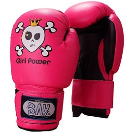 BAY® Girl Power (4 ounces) pink posa children's boxing gloves (4 ounces)