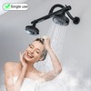 BEIYI Dual Double Shower Head for Couples, High Pressure 5