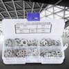Tooth Washers, 700 Pieces Toothed Washers, Galvanised Flap Discs, External