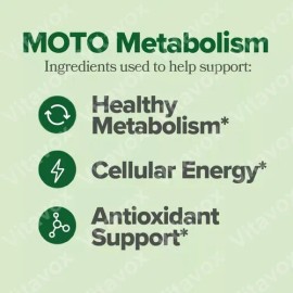 3pc Elifeaf Moto Cápsulas Estimulantes Del Metabolismo Peso