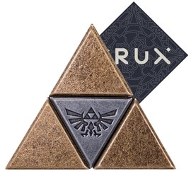 Hanayama Zelda Triforce Puzzle - Level 5 of 6 - Very Difficult Puzzle - Includes Crux Sticker