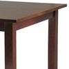 Winsome Wood Parkland Dining, Walnut, Antique Walnut