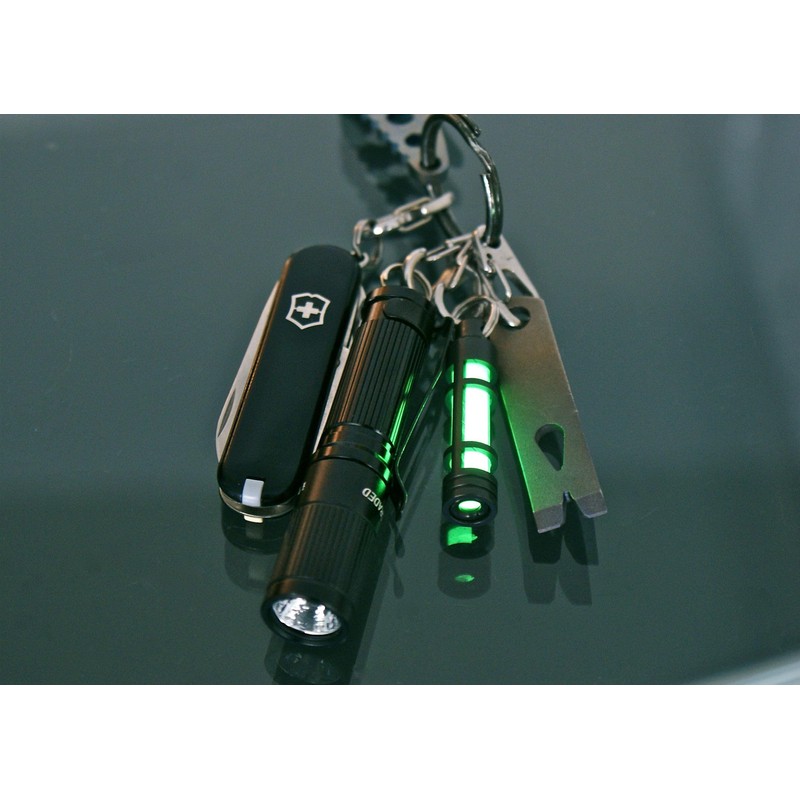 TEC Accessories - Embrite Glow Fob - Black Anodized Aluminum