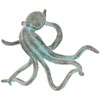 Deco 79 Polystone Octopus Decorative Sculpture Distressed Patina Home Decor