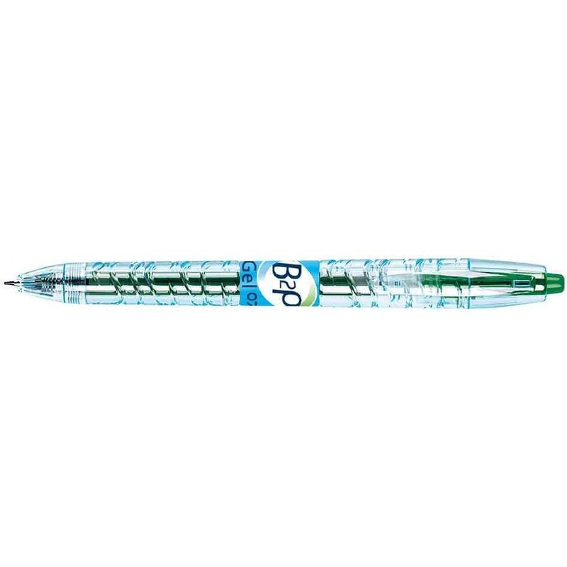 PILOT Begreen B2P Gel Rollerball Pen Fine Point Green (Pack