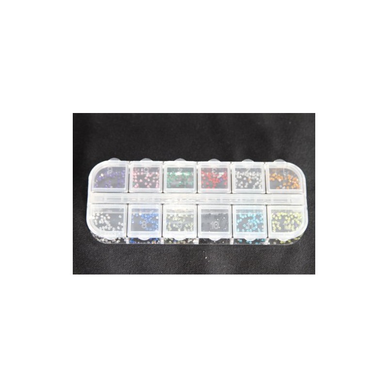 Rhinestone Container Box with Rhinestone