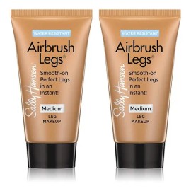 Sally Hansen Air Brush Legs Medium Glow, Paquete x 2 Unidades