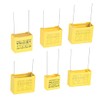 uxcell Polypropylene Safety Capacitors Assortment Kit DIP 275VAC X2 MKP
