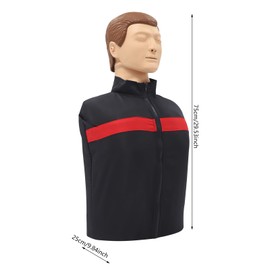 YIPONYT CPR Training Manikin Adult, Realistic CPR Dummy with Carry Bag