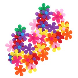 LALAFINA 80pcs Nonwoven Fabric Sheets for DIY Crafting Durable Felt Cloth Material for Art Projects Safe for Crafts and Making