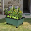 pdpdoc 3 Pack City Pickers Mulch Cover, 20" x 24"