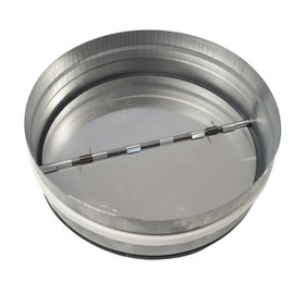 Push Fit Backflow Flap Valve Self-Acting DN 100 125 150 160 200 mm Insertable Flap Valve Completely Inset for Retrofitting Completely Disappears into Pipe Reduces Noise Due to Internal Rubber Seal