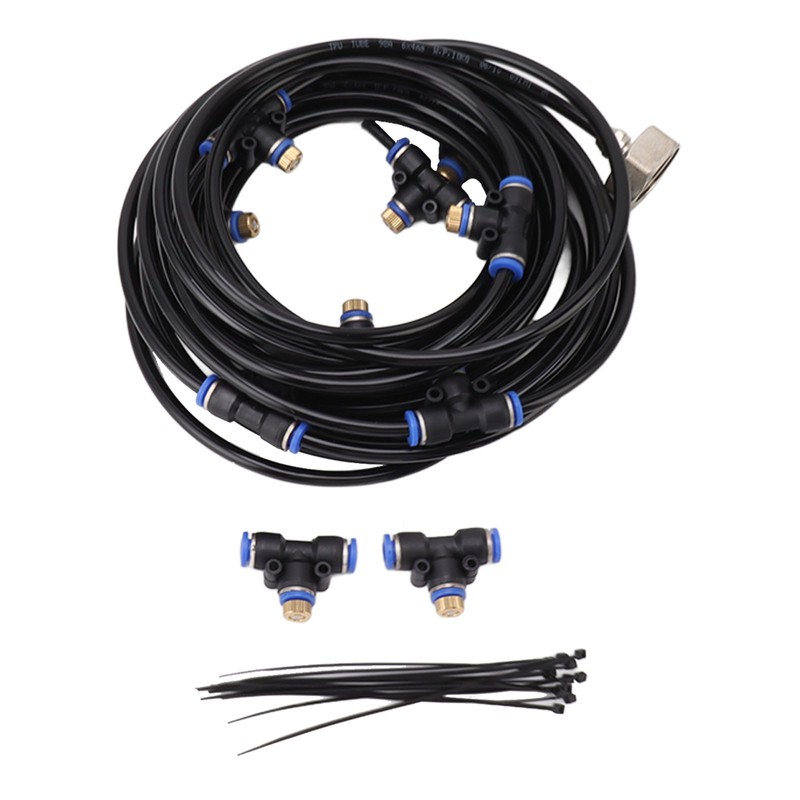 Patio Misting Cooling System Backyard Greenhouse Water Mist 8m 26ft