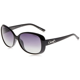 Polaroid Women's P8430 Sunglasses, Black, 58 UK