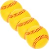Outanaya 4pcs Sponge Baseball Foam Squeeze Ball Sports Training Ball