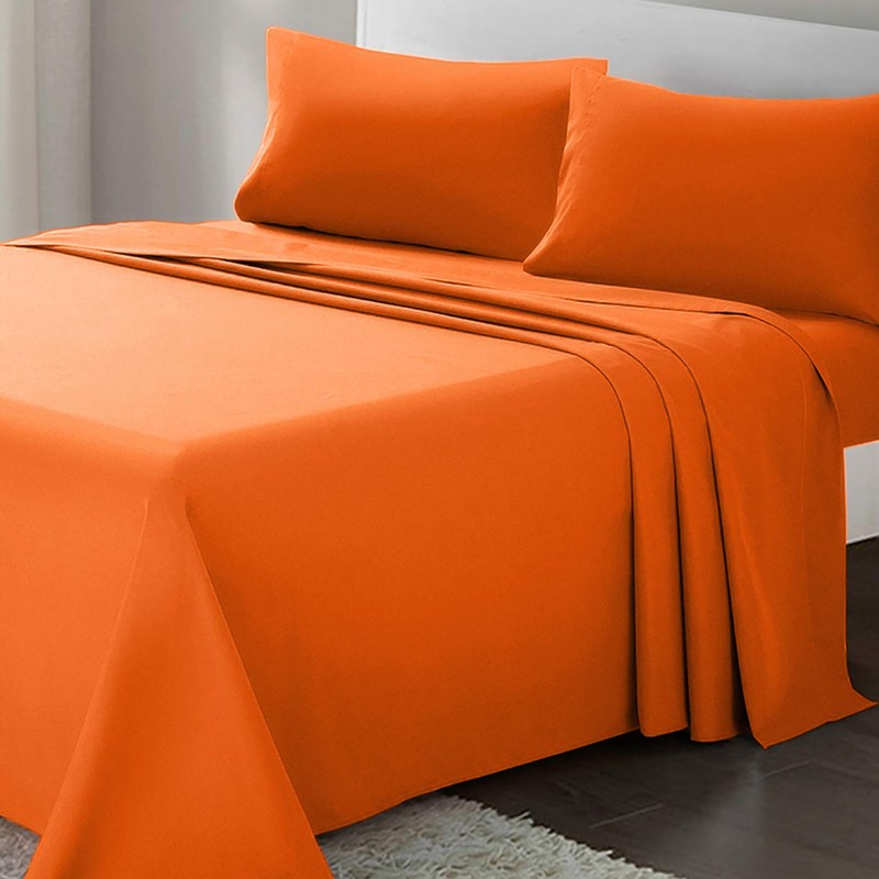 ARTALL Soft Microfiber Bed Sheet Set 4-Piece with Deep Pocket