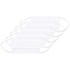 Oscar Apparels Mascherine Riutilizzabili, 100% Cotone BCI con Passante Elastico,