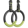 QUOLIX Gymnastic Rings & Olympic Rings with Adjustable Straps, Non-Slip