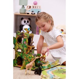 Papo - Lioness Chasing - Figurine - 3 Years Old - Wild Animals Collection - Hand Painted - Realistic and Educational - Durable - 15.50 cm x 2.50 cm x 5.00 cm - Gift Idea - Lioness Figurine