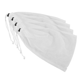 Totority 4pcs Pool Vacuum Replacement Mesh Bag Efficient Skimmer Socks for Pools Aquariums Ponds Durable Filter Bags for Cleaning Debris Leaves