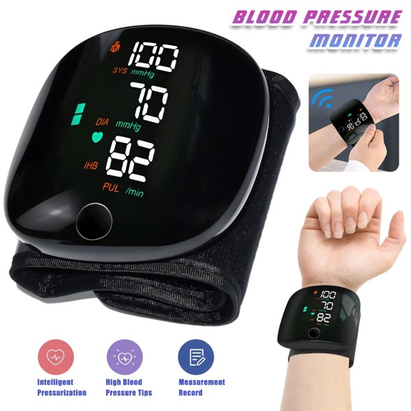 SOFIA Wrist Blood Pressure Monitor Automatic Digital BP Cuff LED
