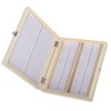 100PCS Biology Glass Prepared Microscope Slides Specimens Wooden Slide Storage