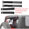 BESTAOO 4Pcs Top Tie Down Straps Adjustable Soft Top Straps,