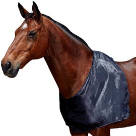 WeatherBeeta Satin Shoulder Guard, Black, Warmblood