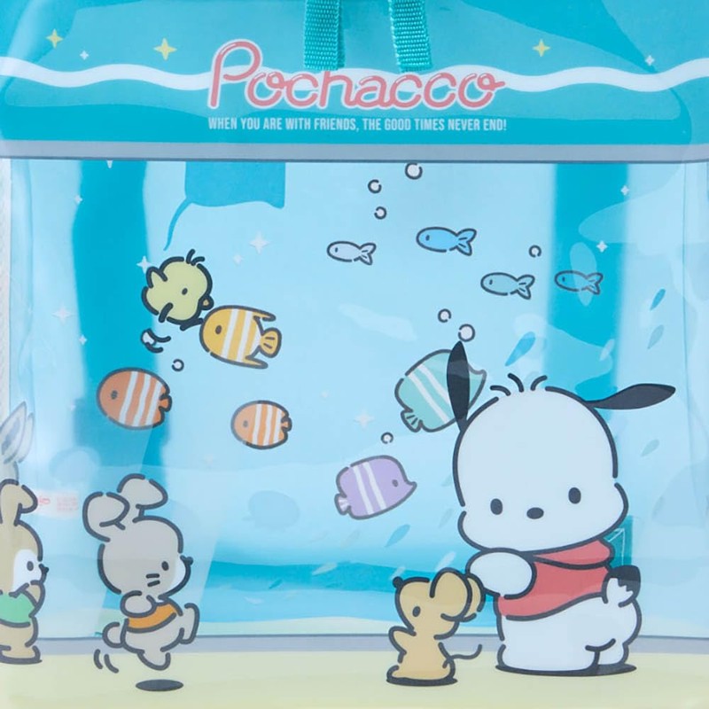 Sanrio 780944 Kids Clear Backpack Pochacco