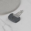 EMSea 2Pcs Forklift Ignition Key 738 Compatible with Jungheinrich Compatible