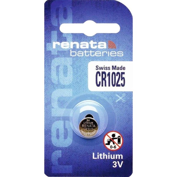 Renata- Lithium Battery 3v Cr1025 Swiss Made