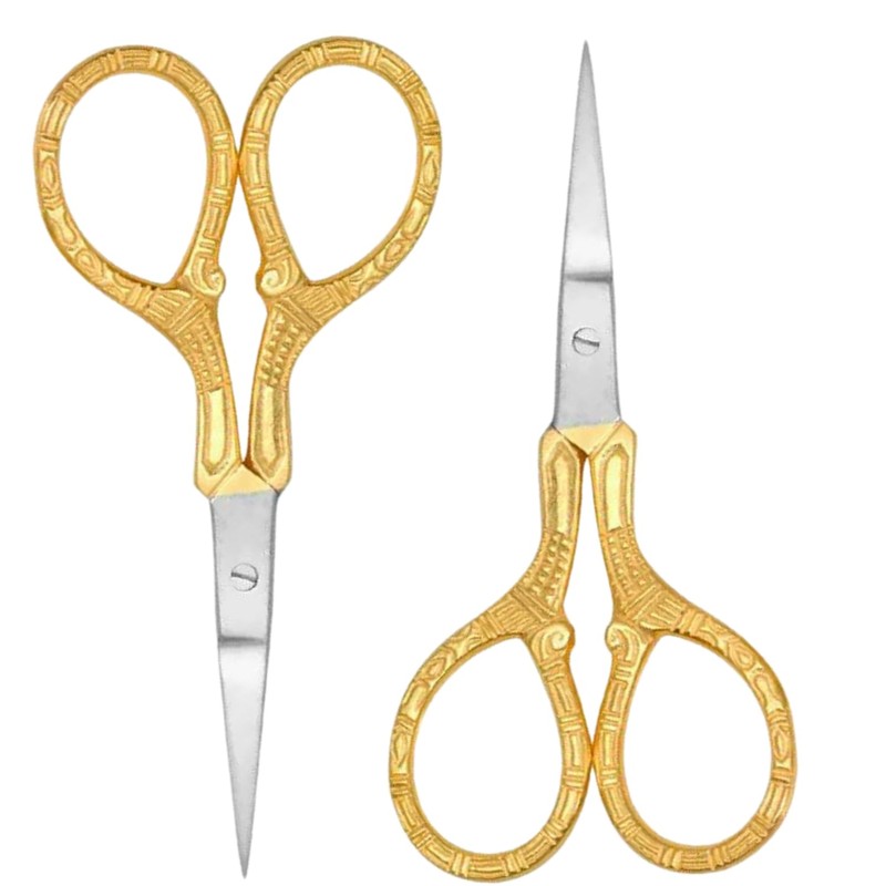 Sizler Beauty Small Sewing Scissors, Embroidery Scissors, Stainless Steel Sharp