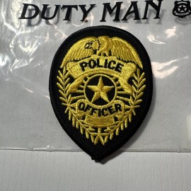 GENERIC POLICE OFFICER 3.75" New Black