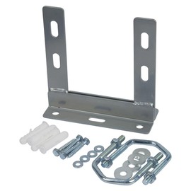 SLx TV Aerial Wall Mount Bracket 6" x 6" With Fixing Kit, 152mm Stand-Off for 25mm-40mm Masts