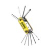 IceToolz Amaze Unisex Adult Multi Tool 10-Piece Set, Yellow, 1.5/2/2.5/3/4/5/6/8