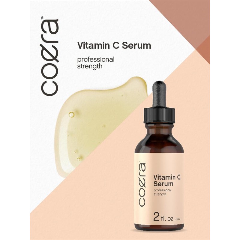 Coera Vitamin C Serum for Face | 2 oz |