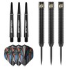 GOAT - Athlete Black Brass Steel Darts 13 G Including