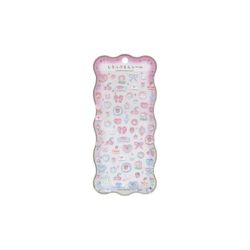 Kamio Japan Sticker Shiroppurunn Sticker Momoppurunn 231144