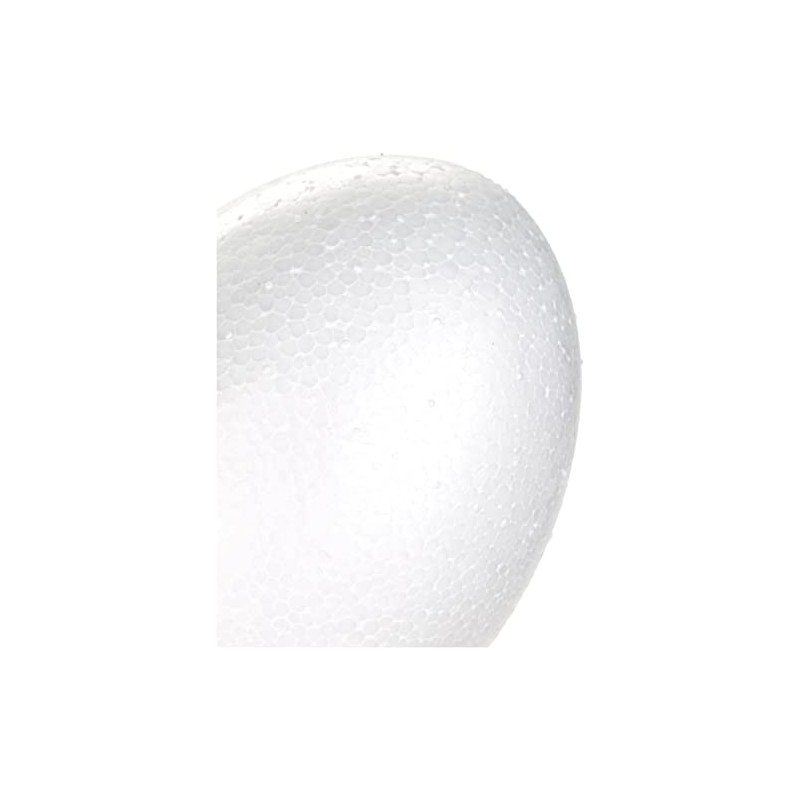 RAYHER - Polystyrene egg, full, height 8 cm