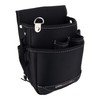 Sankyo Corporation DT-28-BK DBLTACT Waist Bag, 2 Tiers, 7.9 inches