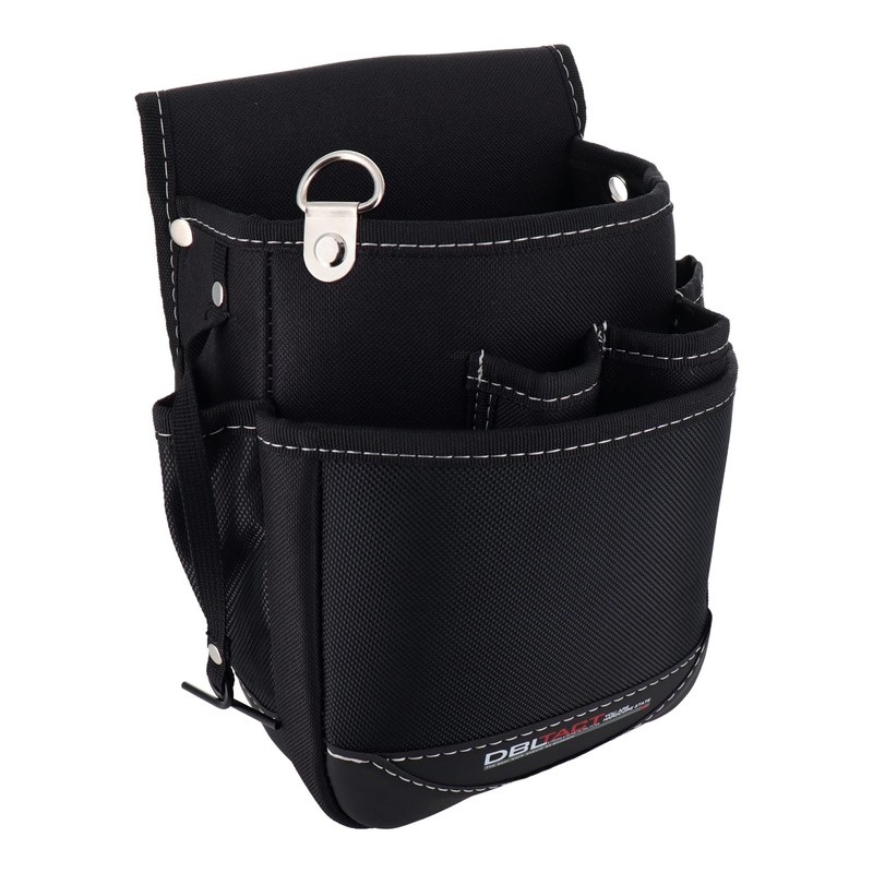 Sankyo Corporation DT-28-BK DBLTACT Waist Bag, 2 Tiers, 7.9 inches