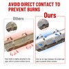 Racewill Titanium Pipe Shield 6" x 12" Exhaust Heat Shield,