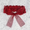 YunPeng Wedding Bridal Lace Garter Women Adjustable Leg Bowknot Garter