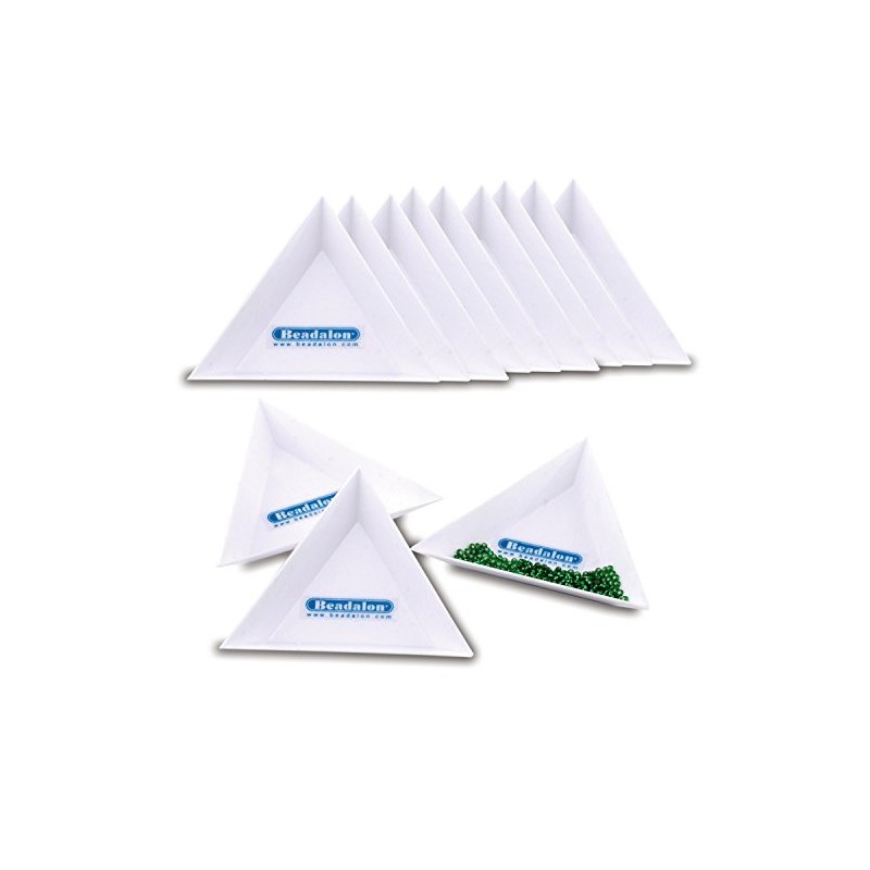 Beadalon 12-Piece Tri-Trays